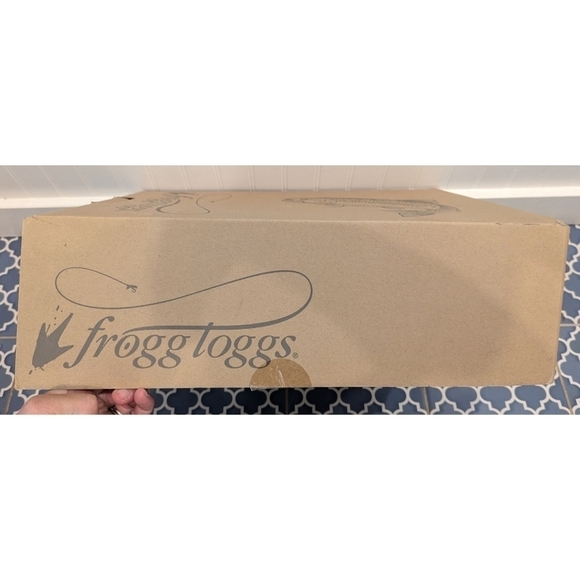 New In Box Froggtoggs Classic II Waterproof Cleated Felt Hip Boot Size 10 main image 6
